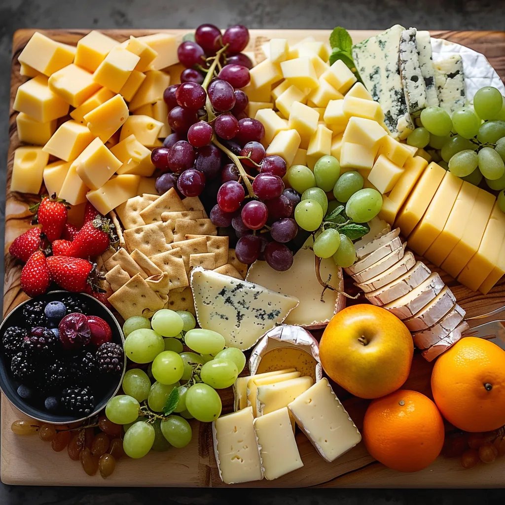 Fruit and Cheese Board