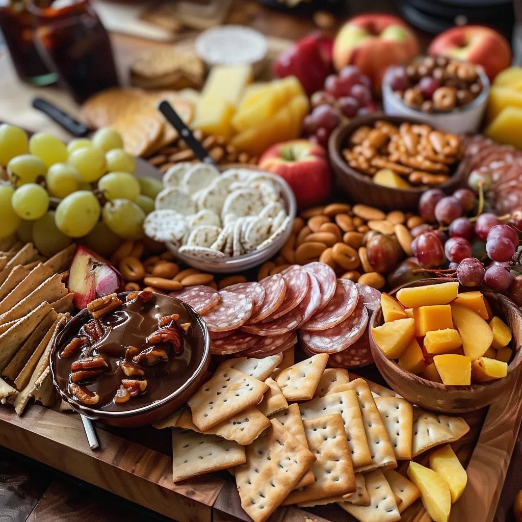 Caramel Apple (Fall) Charcuterie Board