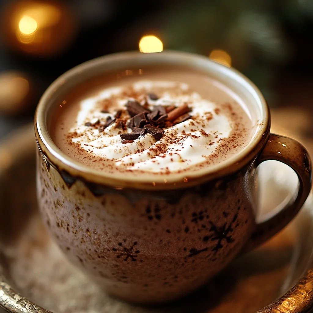 Buttered Rum Hot Chocolate