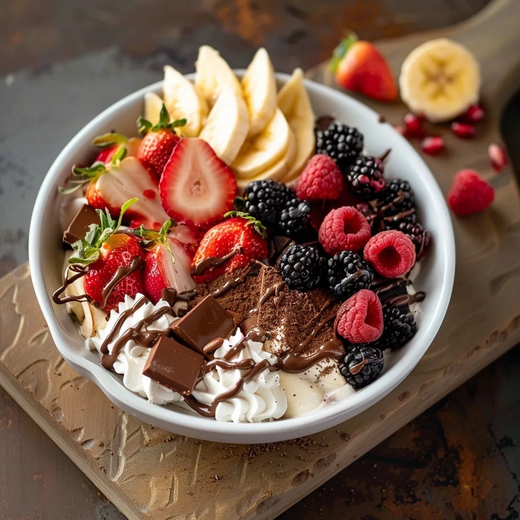 Best Chocolate Fruit Dip with Cream Cheese