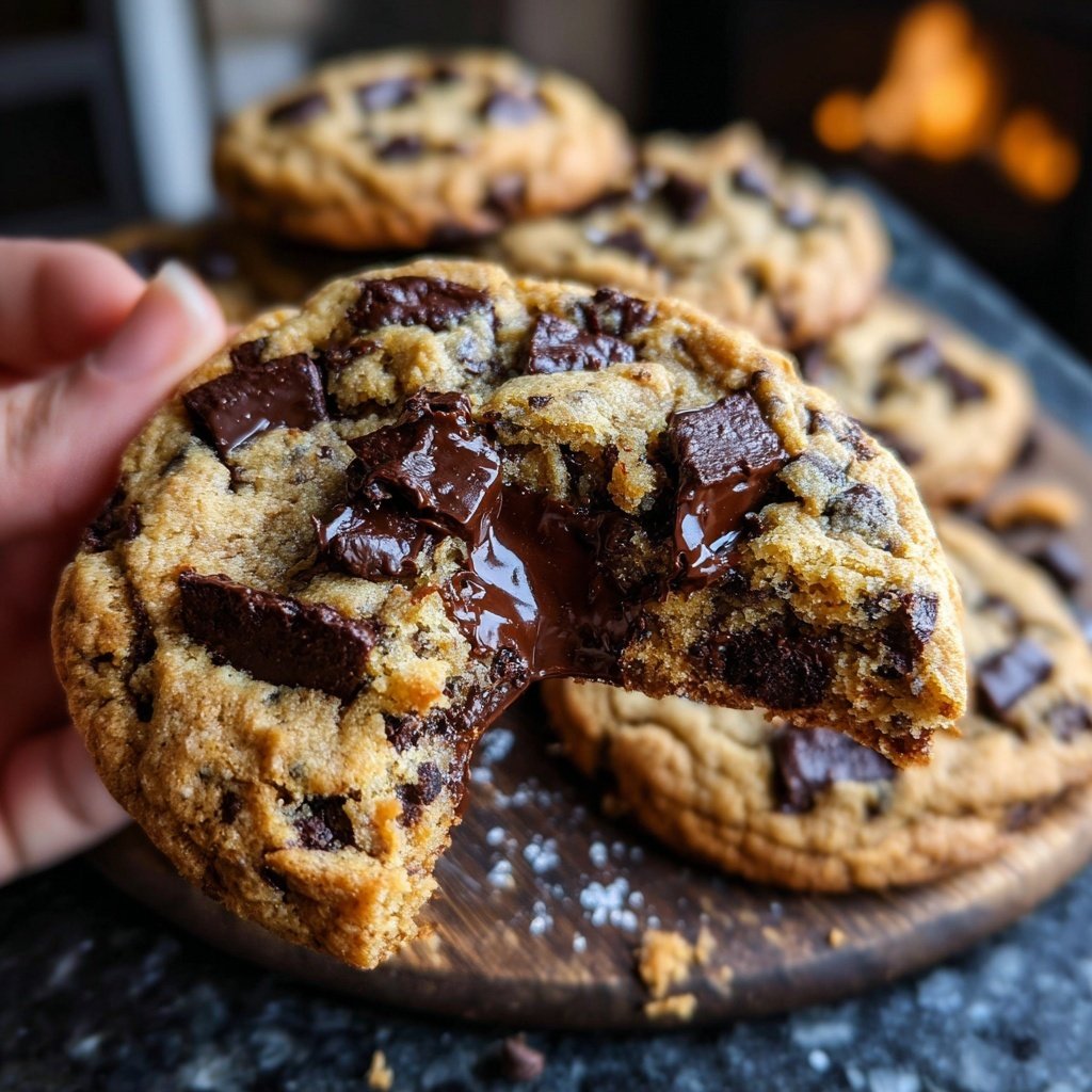 Bakery-Style Chewy Chocolate Chip Cookies​