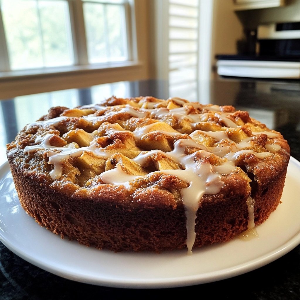 Cardamom Apple Cake