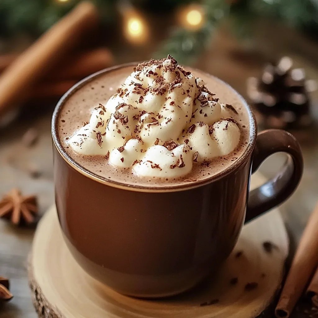 Gingerbread Hot Chocolate Recipe
