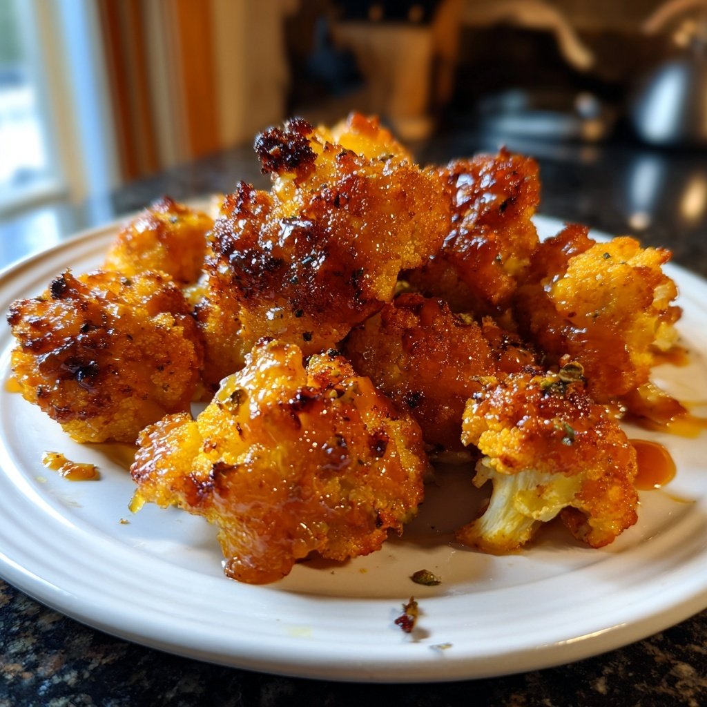 Buffalo Cauliflower Wings Spicy