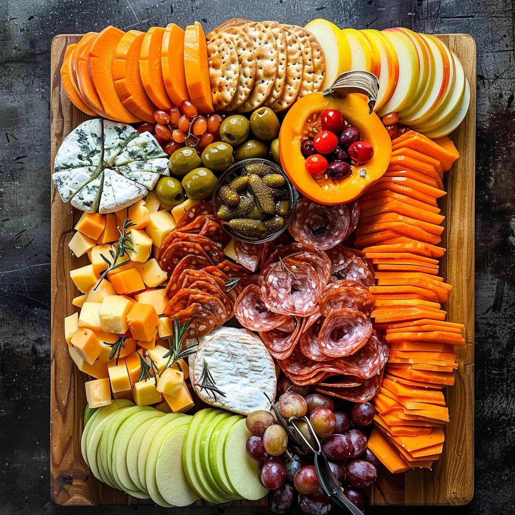 Pumpkin Charcuterie Board