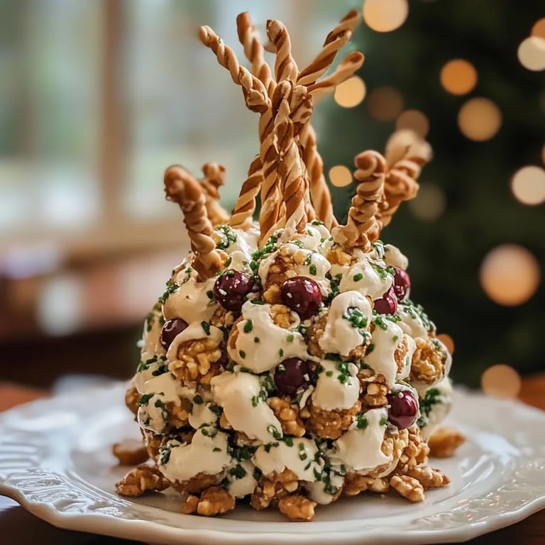 Delicious Christmas Cheese Ball