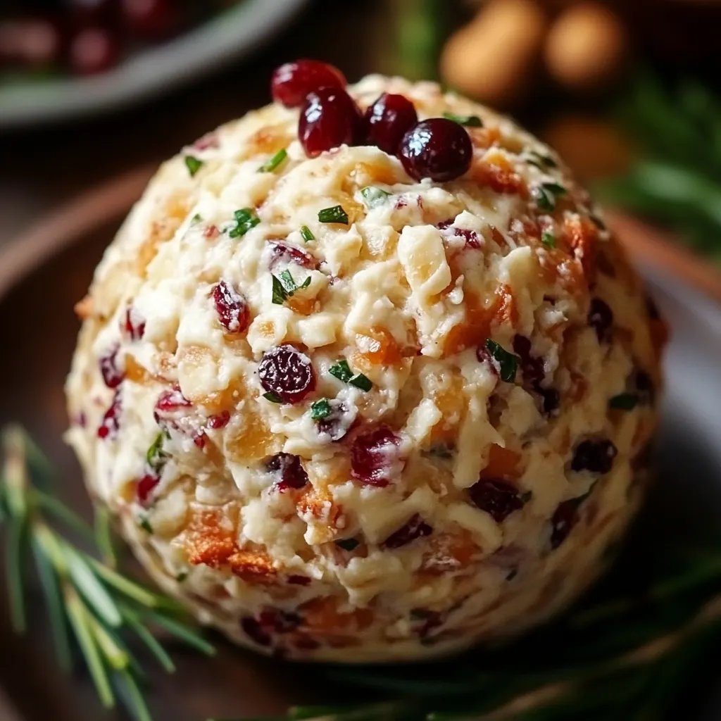Cheddar Cranberry Cheese Ball