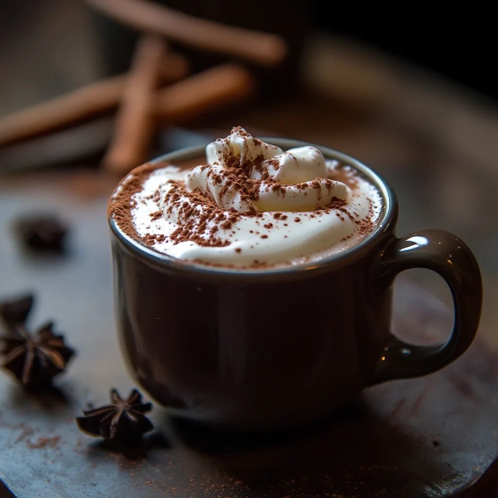 Colonial Spiced Hot Chocolate