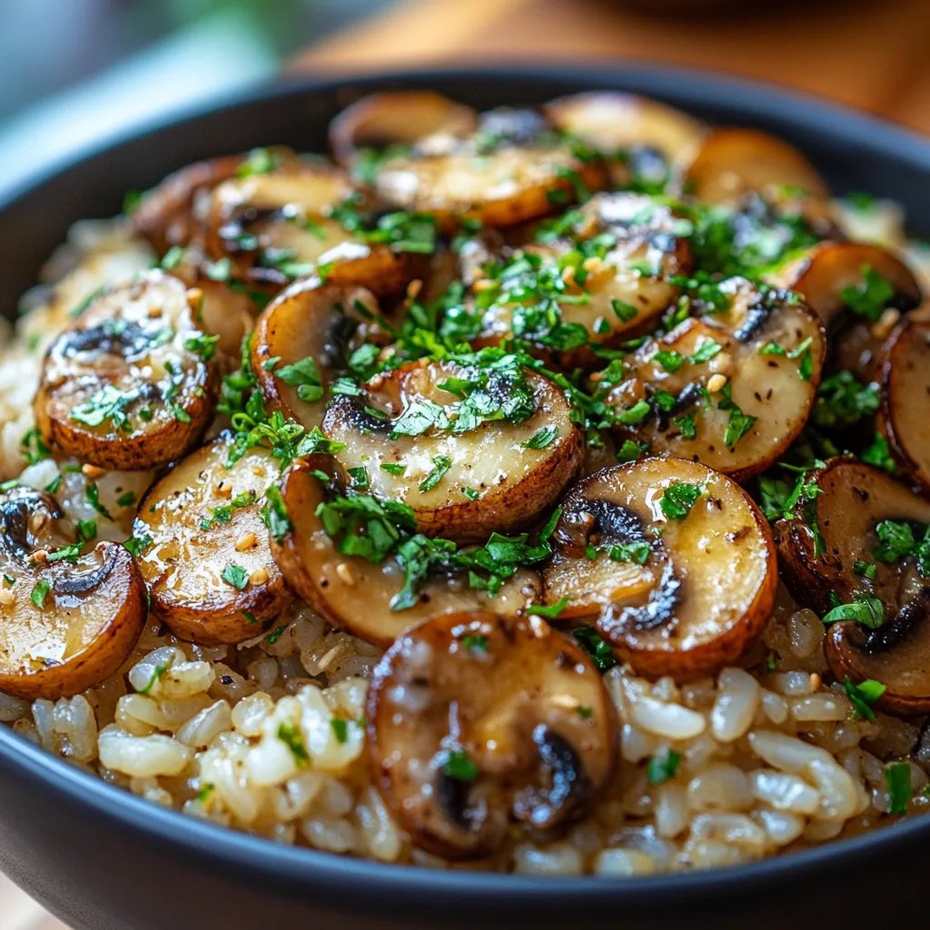 One-Pot Soy Sauce Mushroom Rice: An Incredible Ultimate Recipe