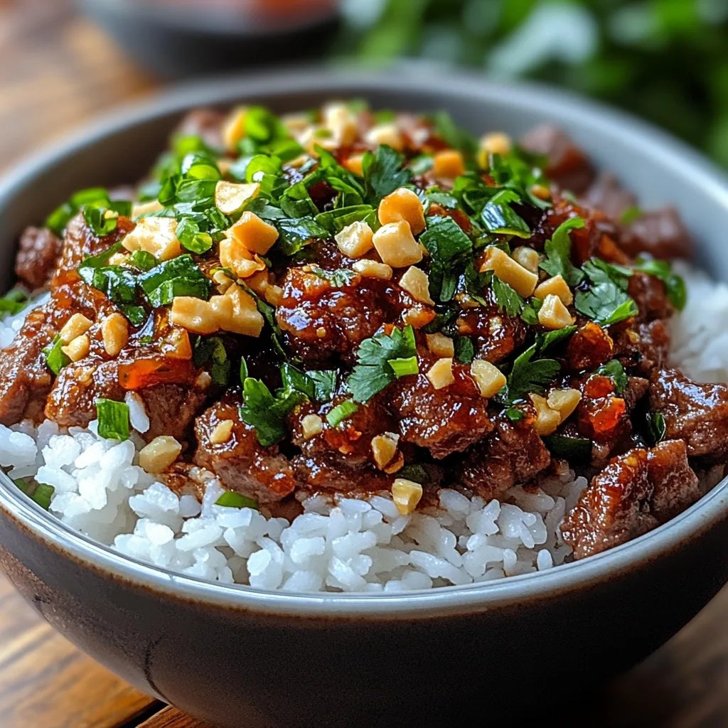 Gluten-Free Thai Sweet Chili Beef Bowls: An Amazing Ultimate Recipe