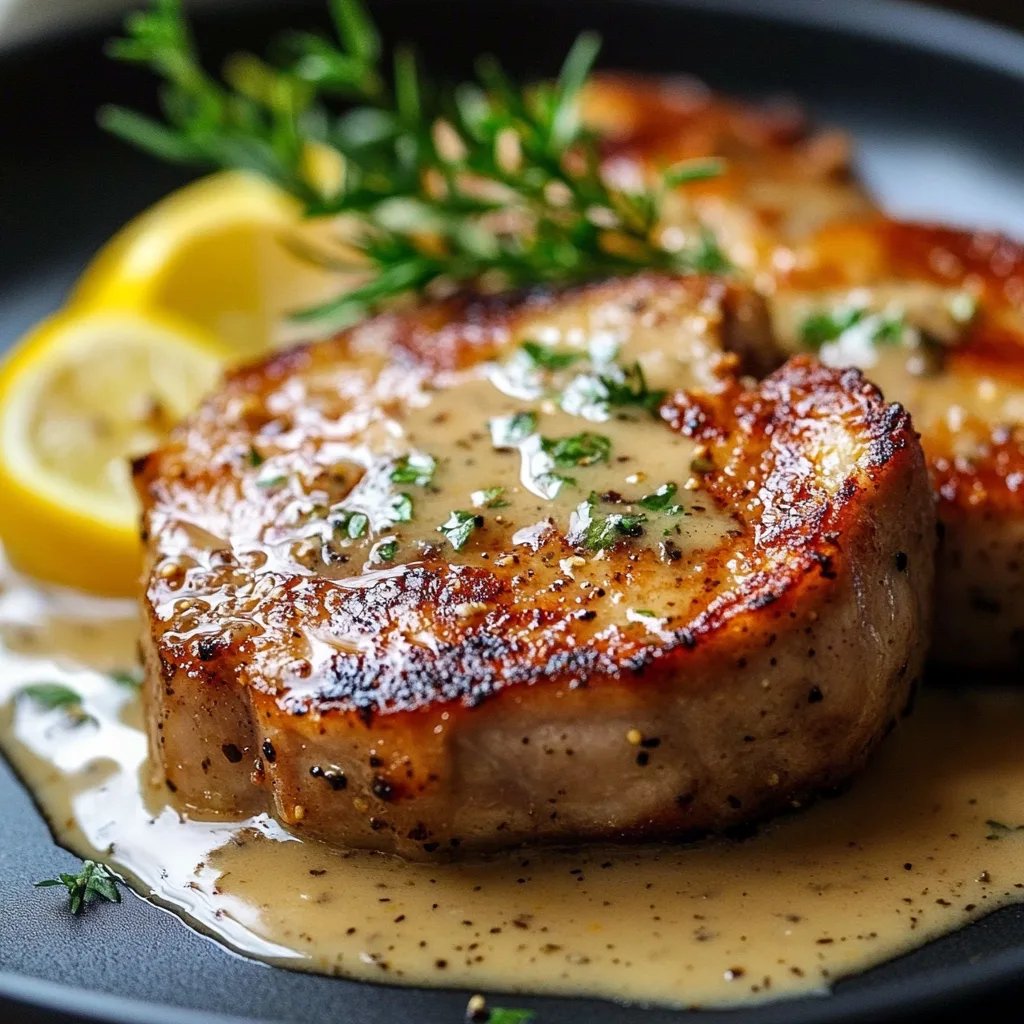 Delicious Pan-Seared Lemon Dijon Pork Chops: An Incredible Recipe You Must Try