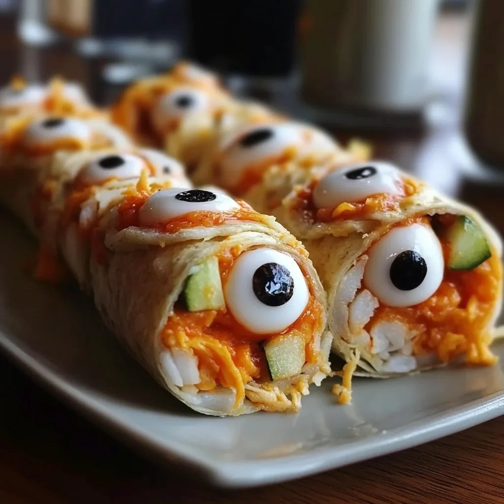 Creepy Cute Mummy Veggie Wraps: An Incredible Ultimate Recipe