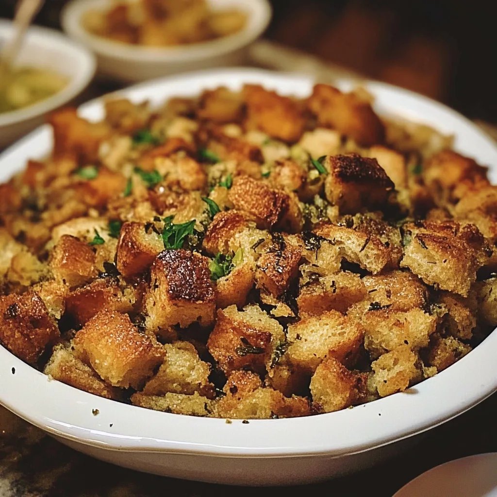 Perfect Homemade Stuffing for the Holidays