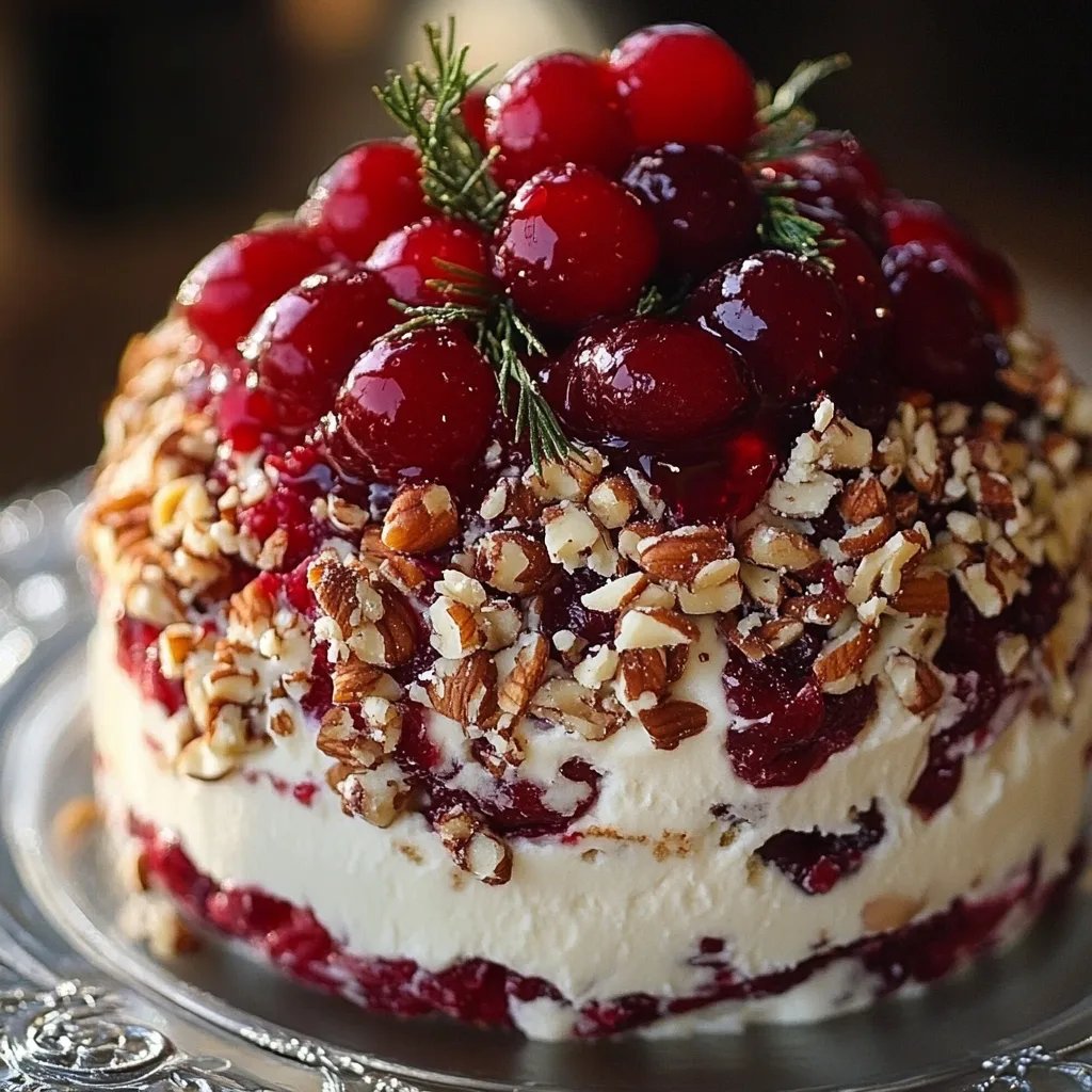 Cranberry Pecan Cream Cheese Ball