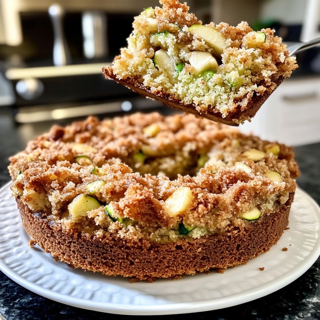 Apple Zucchini Coffee Cake