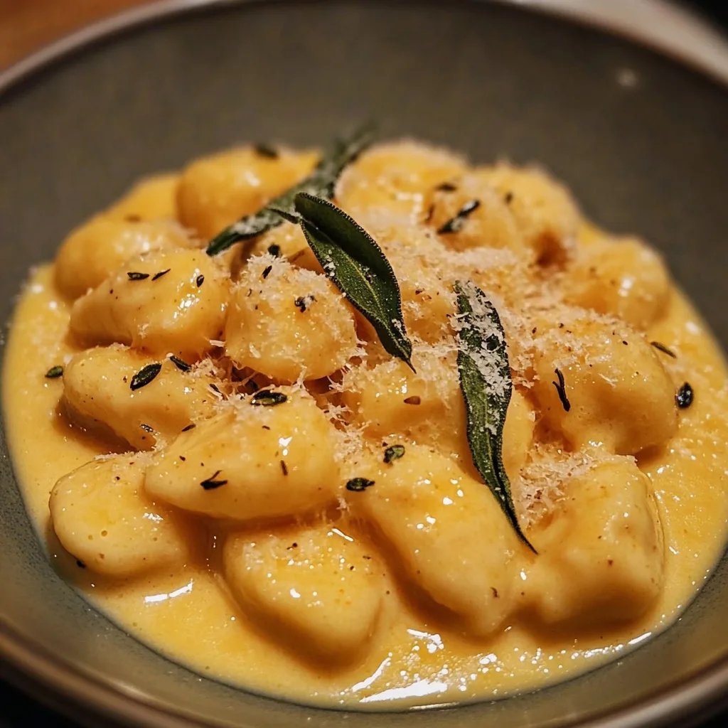 Creamy Pumpkin Gnocchi Recipe for Fall