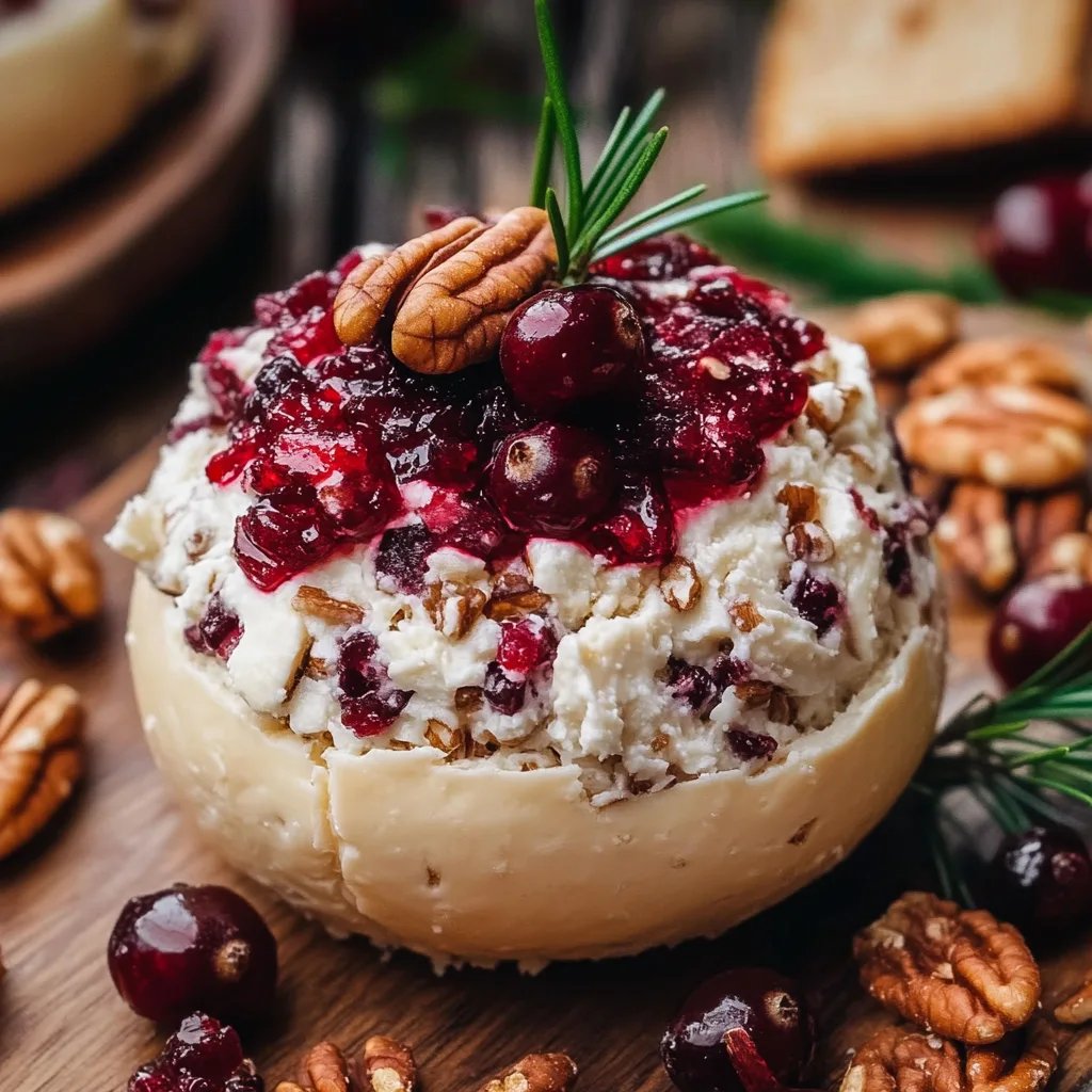 Cranberry Pecan Cheese Ball