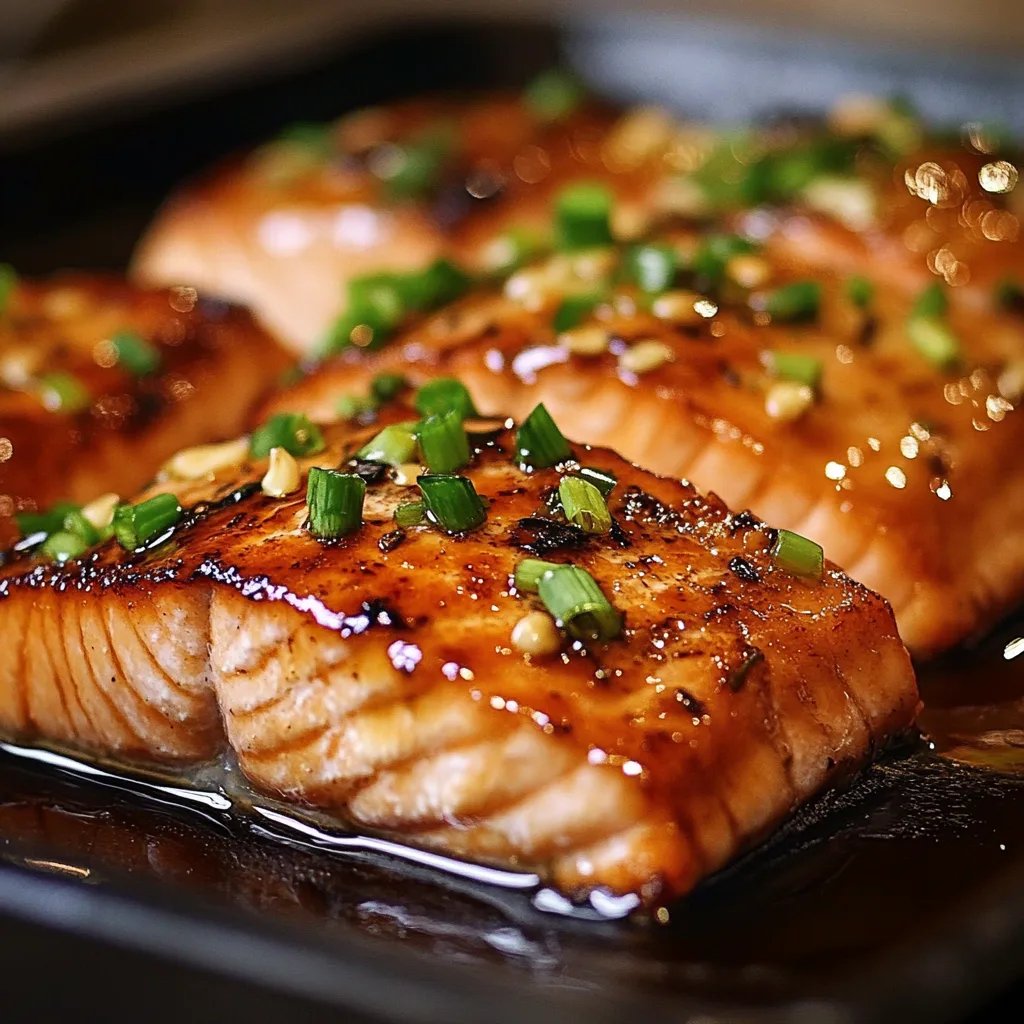 Honey Glazed Salmon