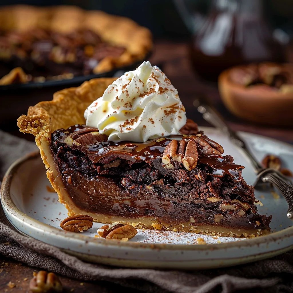 Brownie Pecan Pie