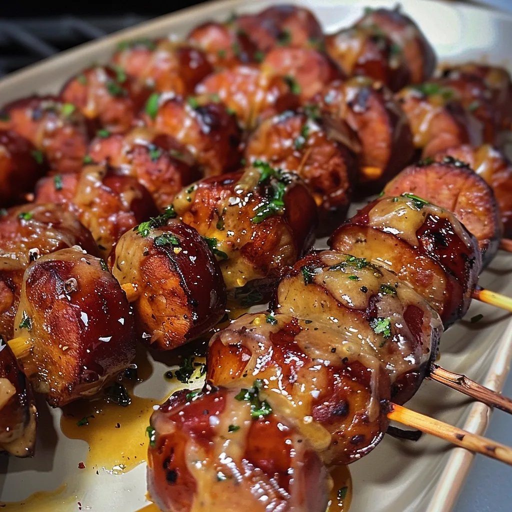 Game Day Mustard Kielbasa Bites