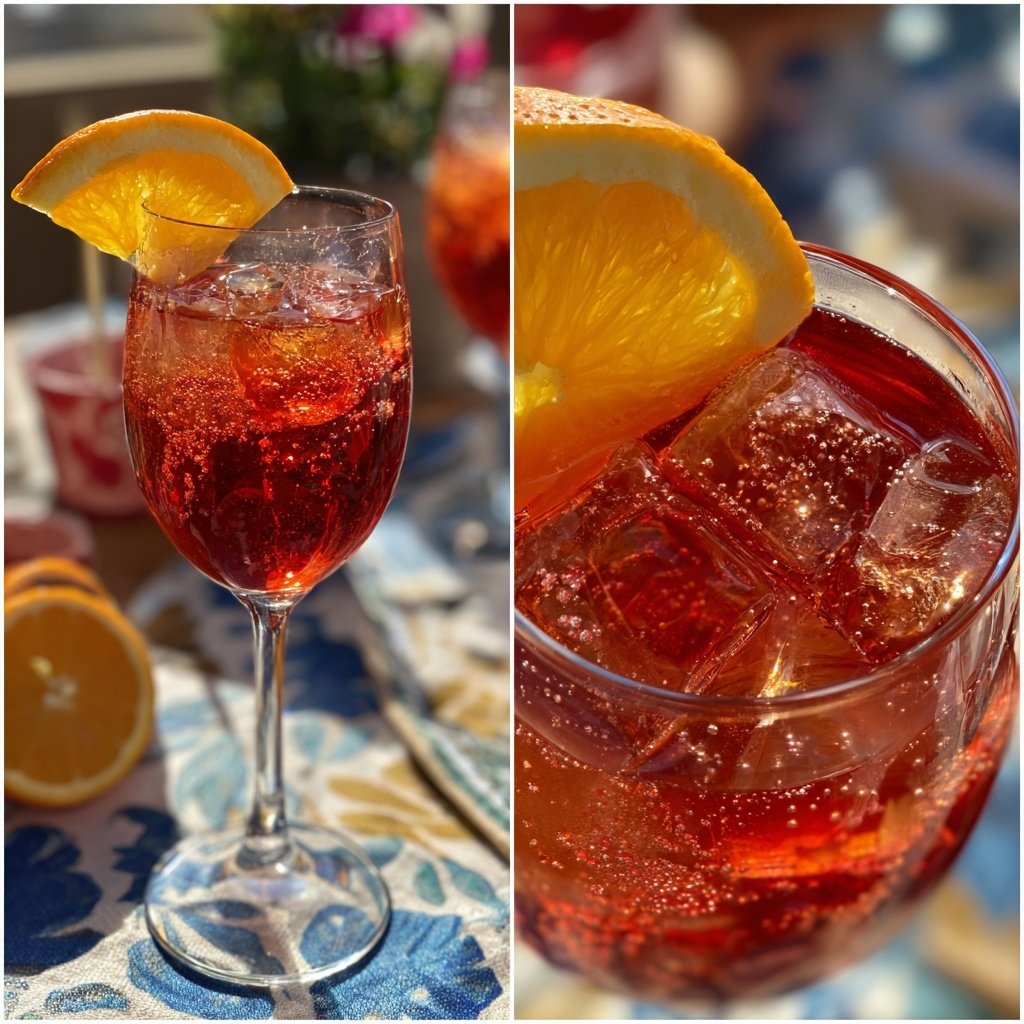 Cranberry Aperol Spritz