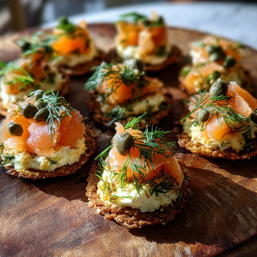 Smoked Salmon Appetizer Bites