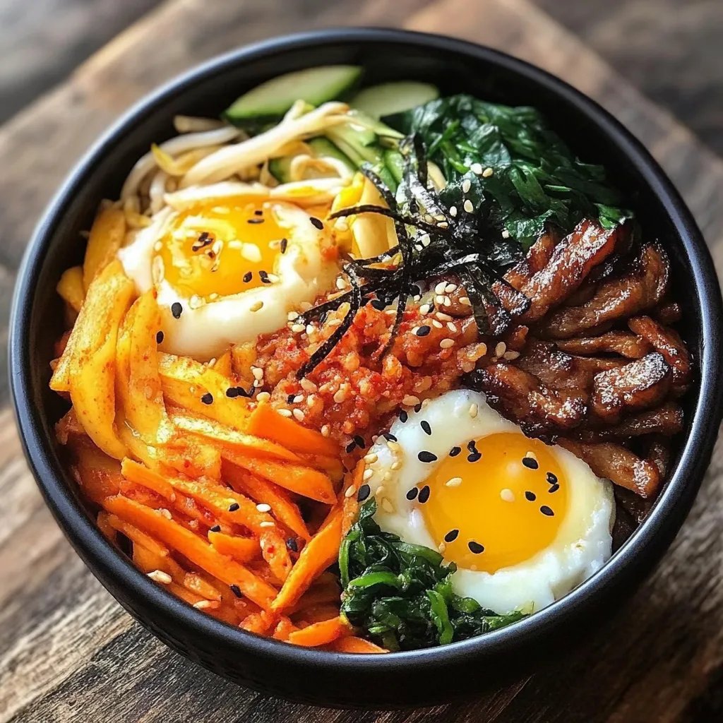 Easy Korean Bibimbap