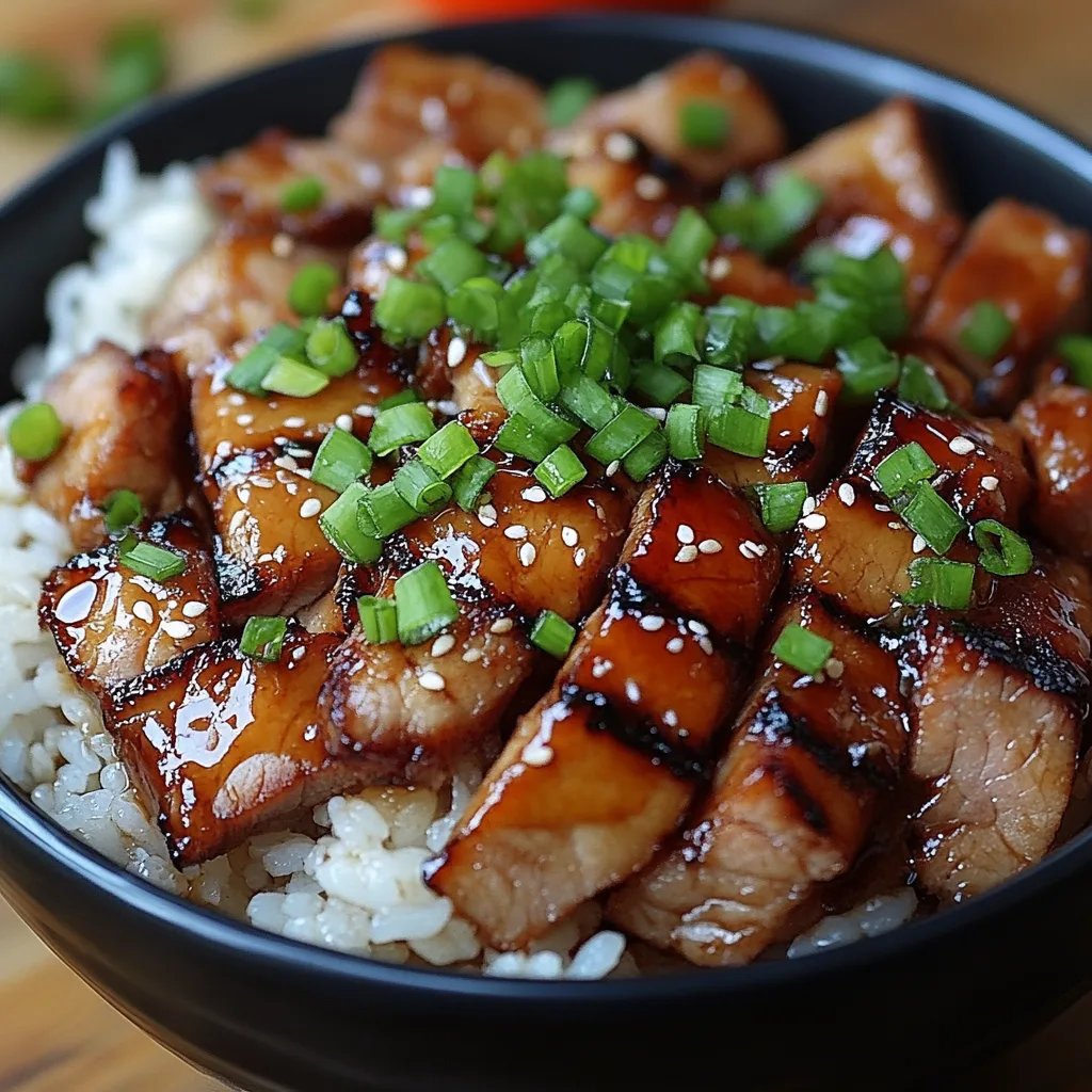 Honey Garlic Pork Rice Bowl: An Amazing Ultimate Recipe
