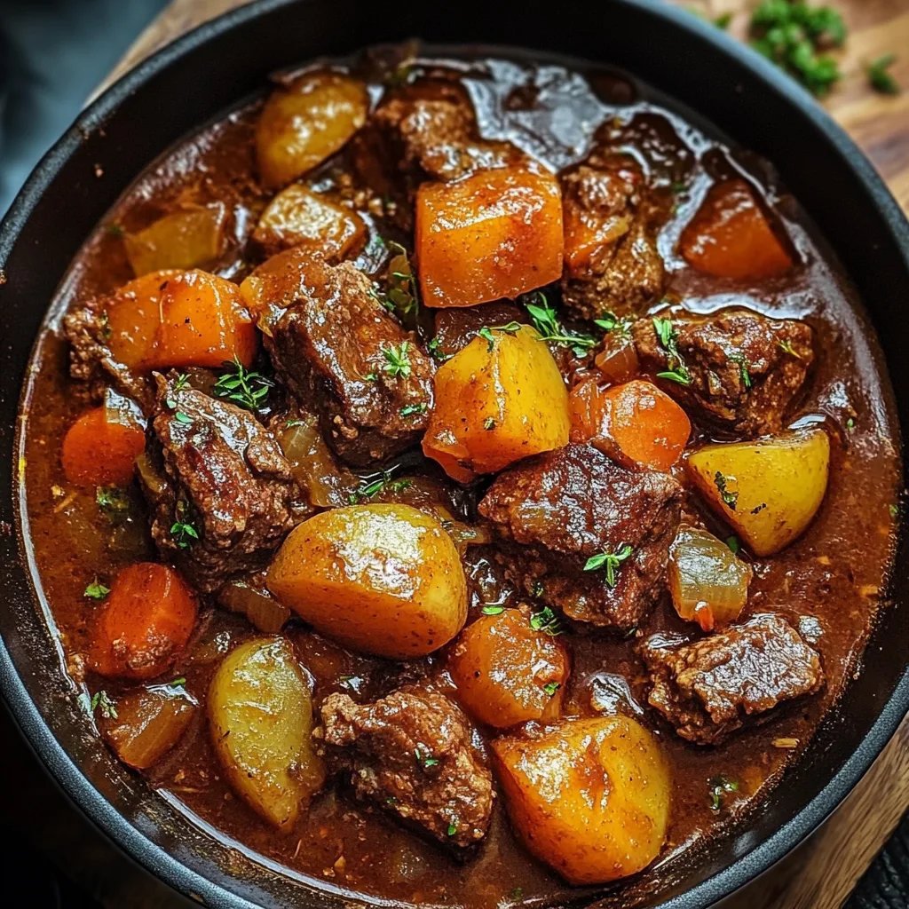 Beef Stew for a Cozy Autumn Night