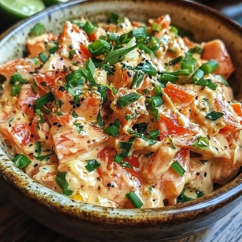 Smoked & Spicy Salmon Dip