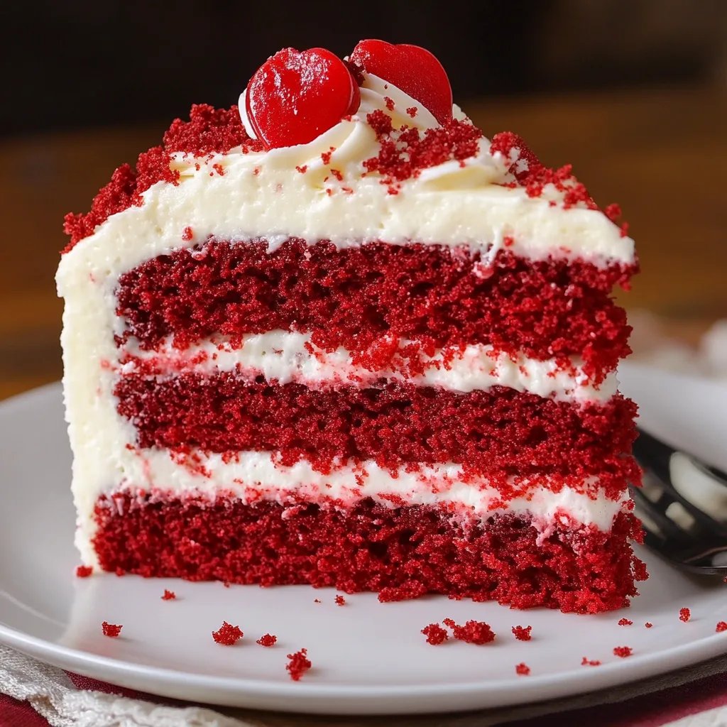 Very Moist & Soft Red Velvet Cake