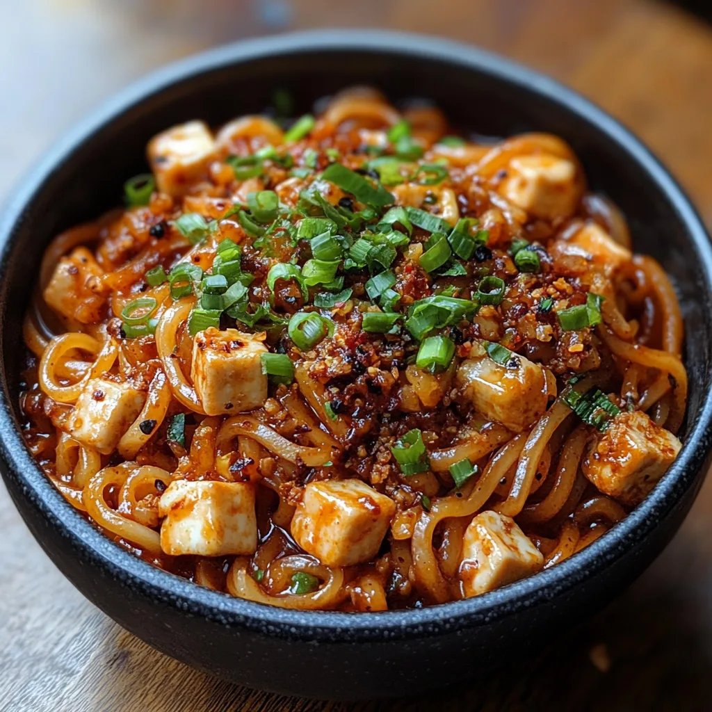 15 Minute Vegan Chilli Tofu Noodles: An Incredible Ultimate Recipe