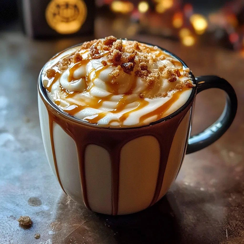 Salted Caramel Brûlée Latte