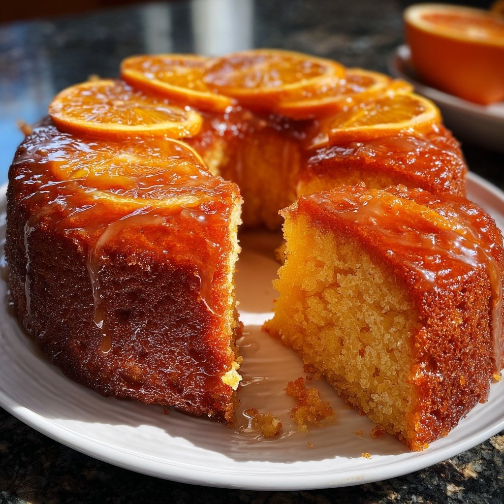 Capricorn Blood Orange Olive Oil Cake