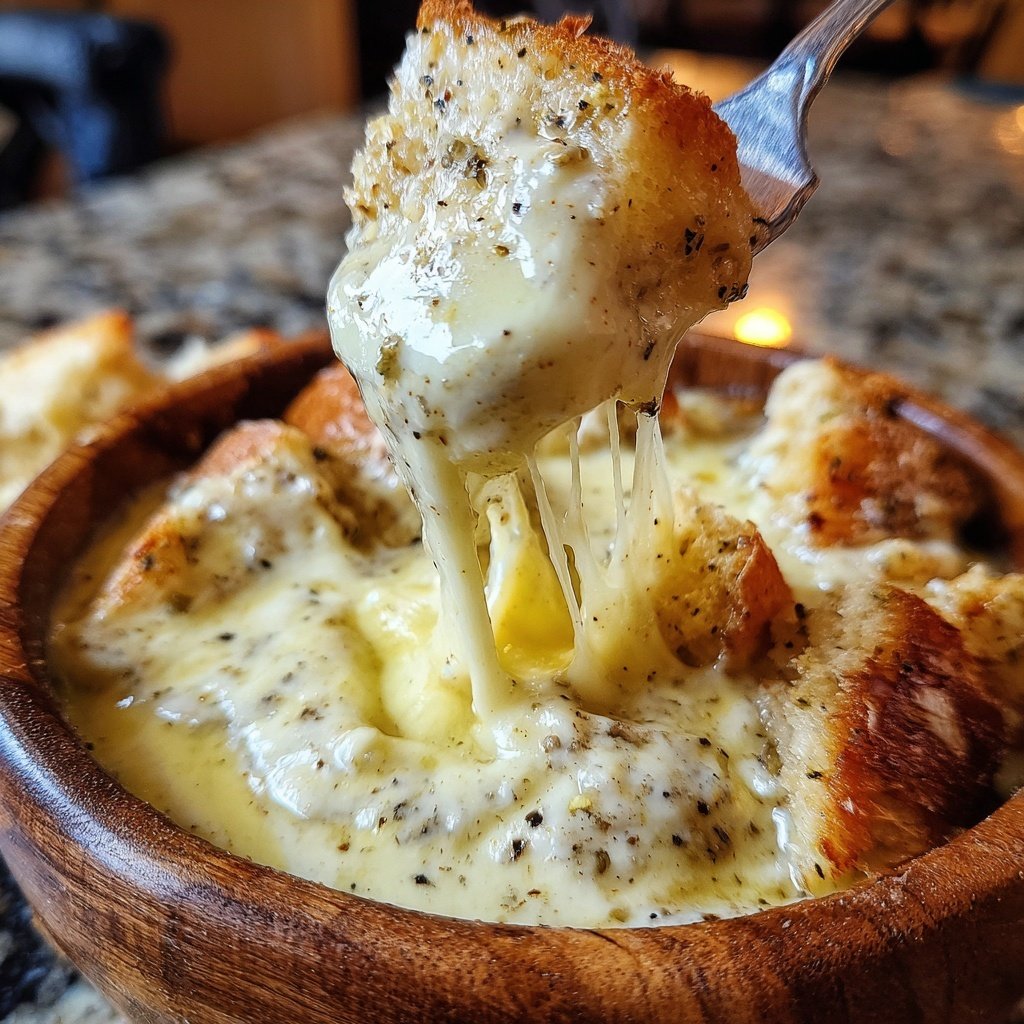 Savory Truffle Fondue Dip