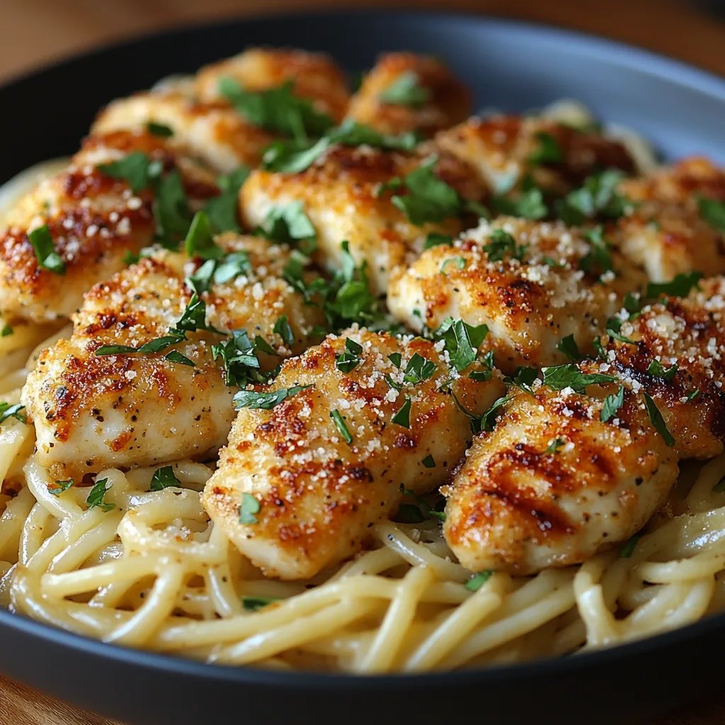 Crispy Parmesan Chicken Over Pasta: An Incredible Ultimate Recipe You’ll Love