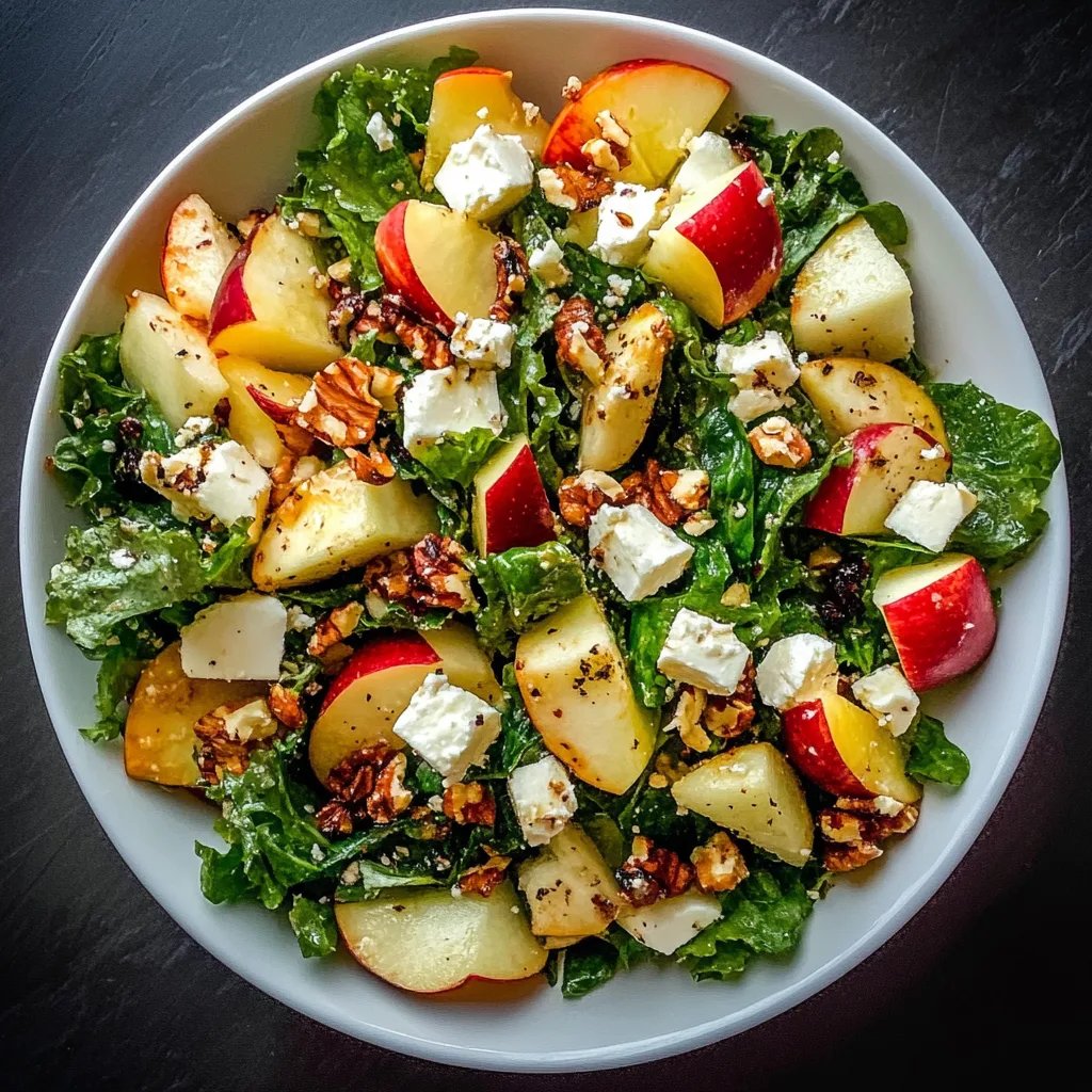 Autumn Harvest Honeycrisp Apple & Feta Salad