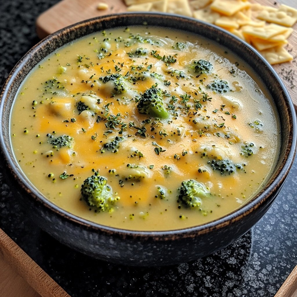 Comfort Broccoli Cheddar Soup​