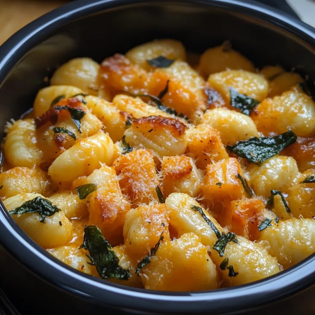 Pumpkin Gnocchi Bake