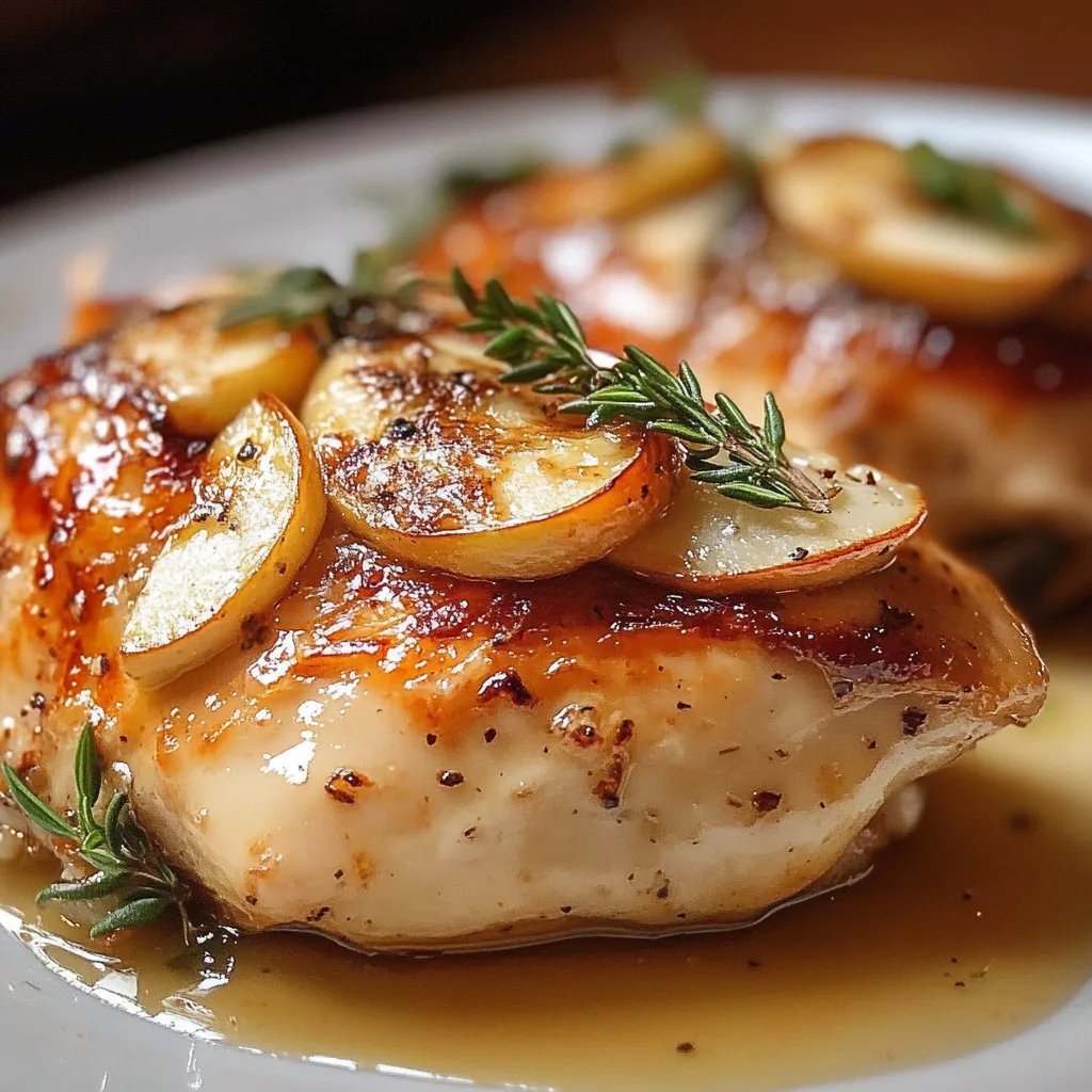 Apple & Brie Stuffed Chicken