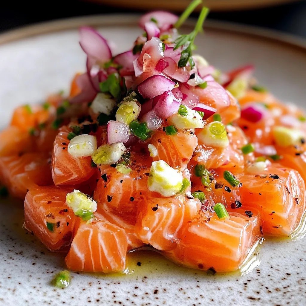 25-Minute Salmon Tartare