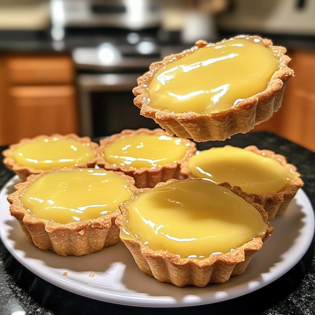 Meyer Lemon Curd Tartlets