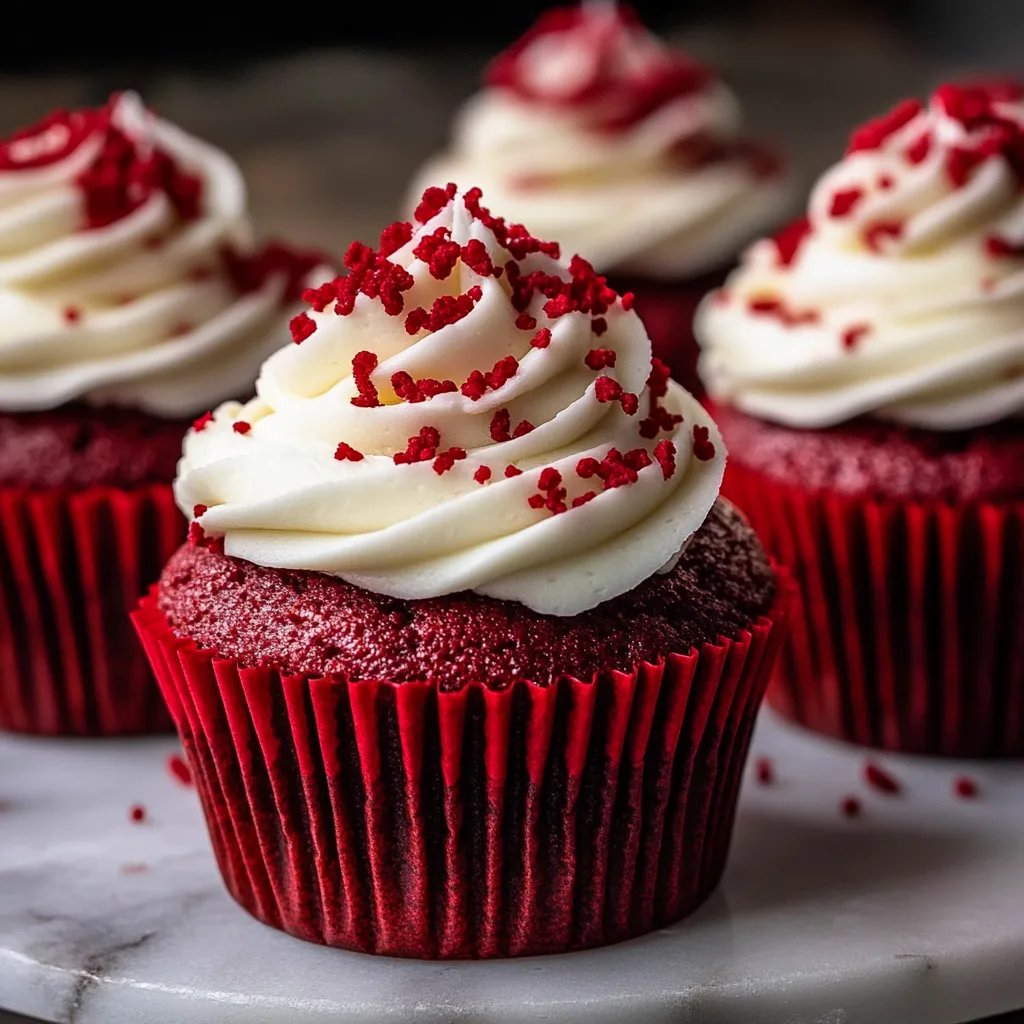 Best Homemade Red Velvet Cupcakes