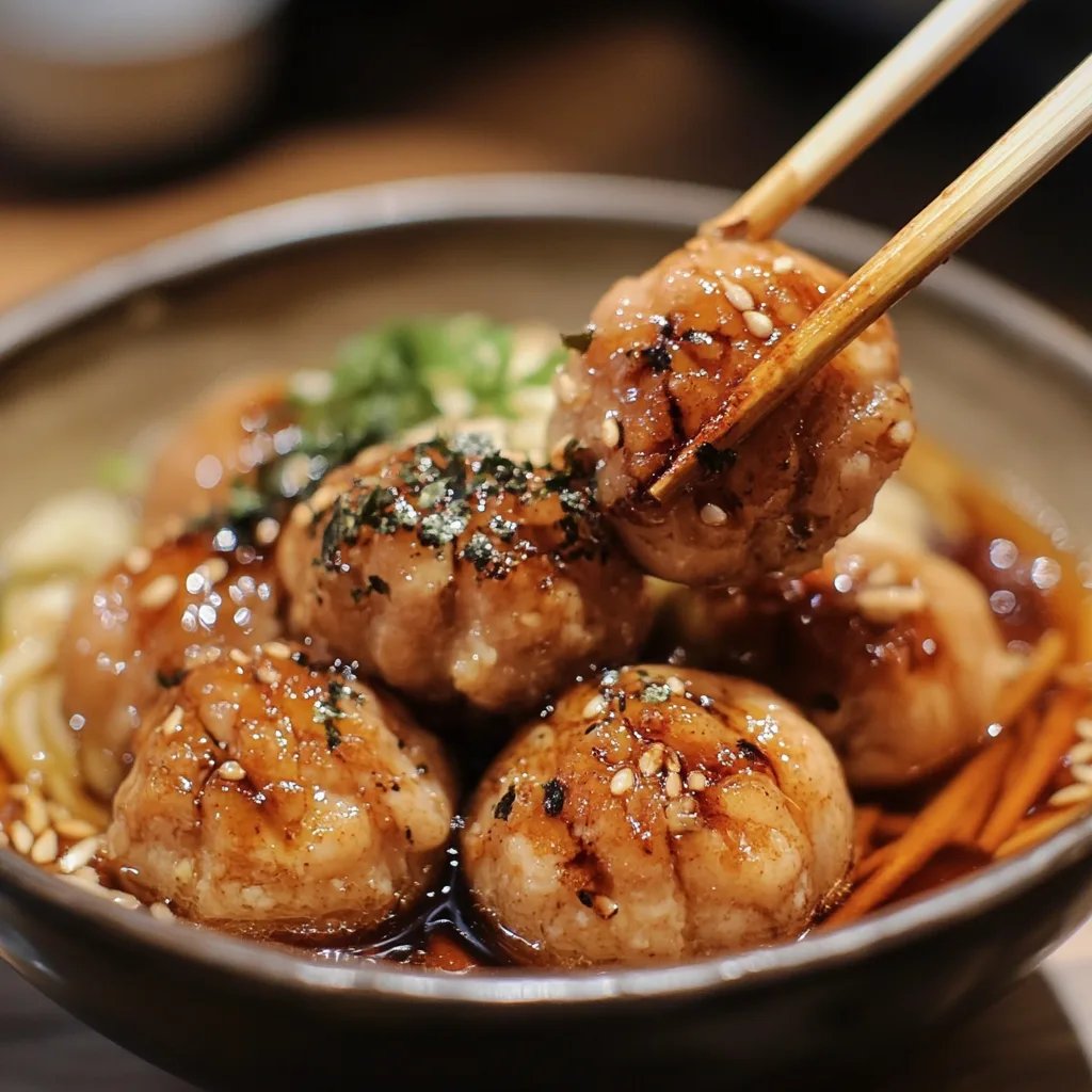 Japanese Tsukune