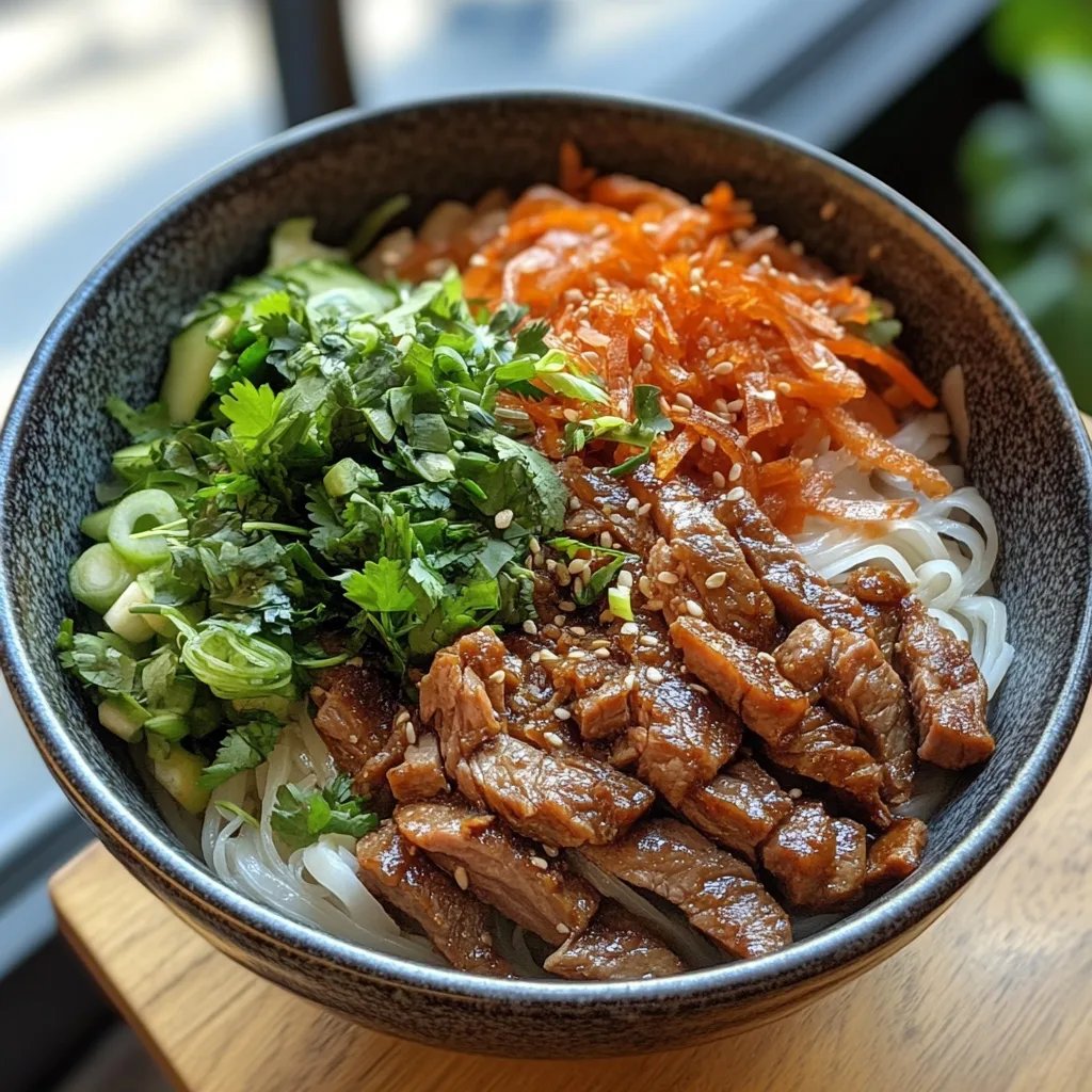 Vietnamese Beef Vermicelli Bowl: The Incredible Ultimate Recipe You Need to Try!