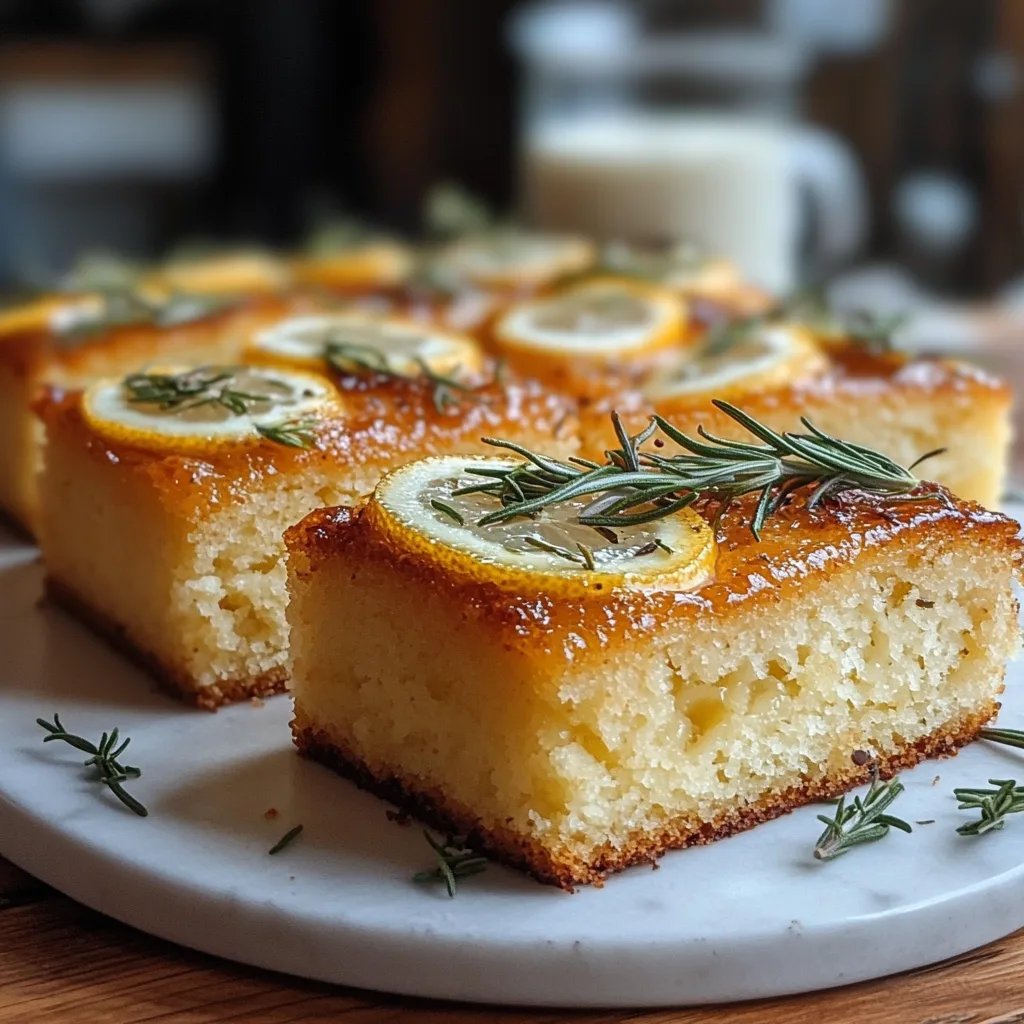 Lemon Rosemary Olive Oil Cake: An Incredible, Amazing Recipe
