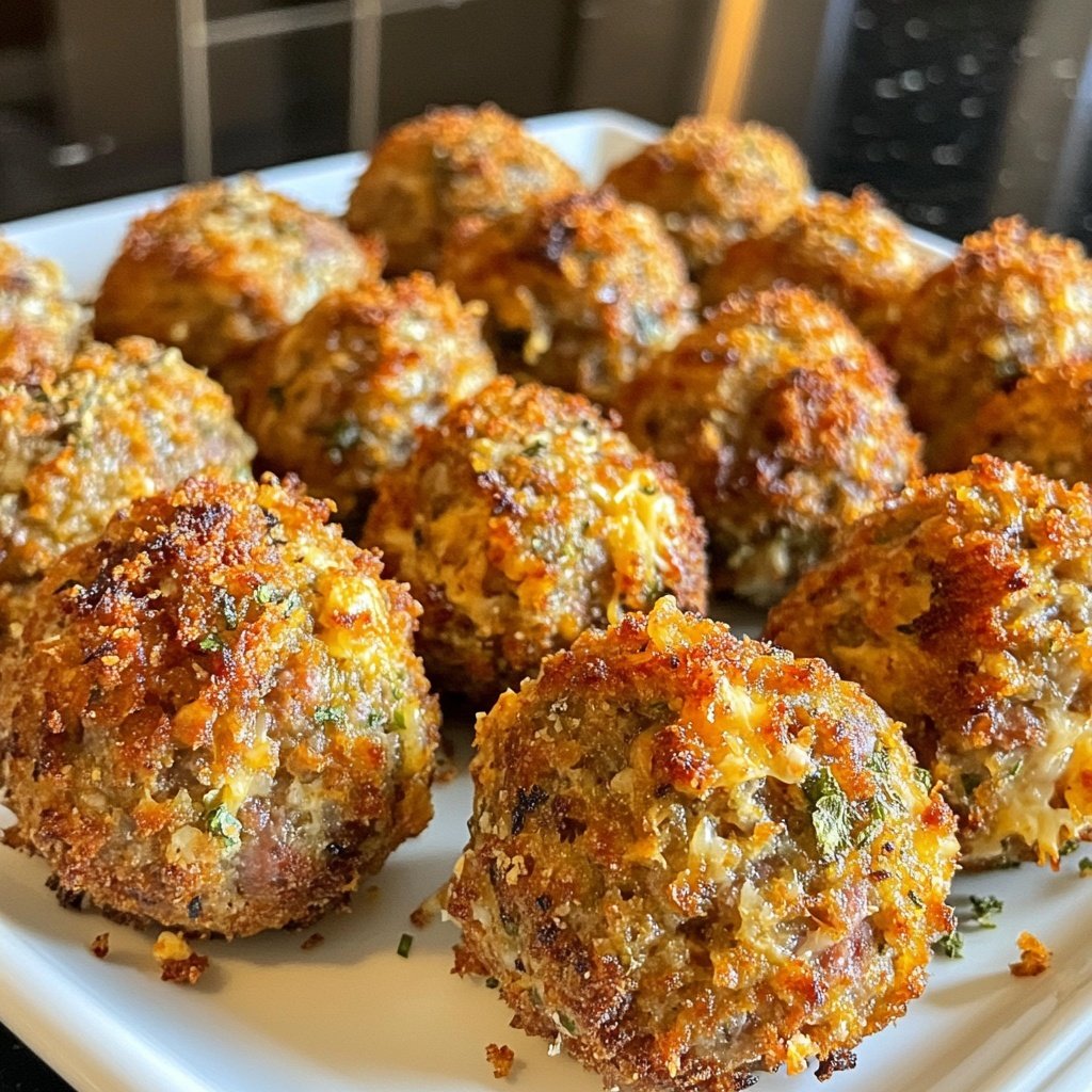 Creole Sausage Balls