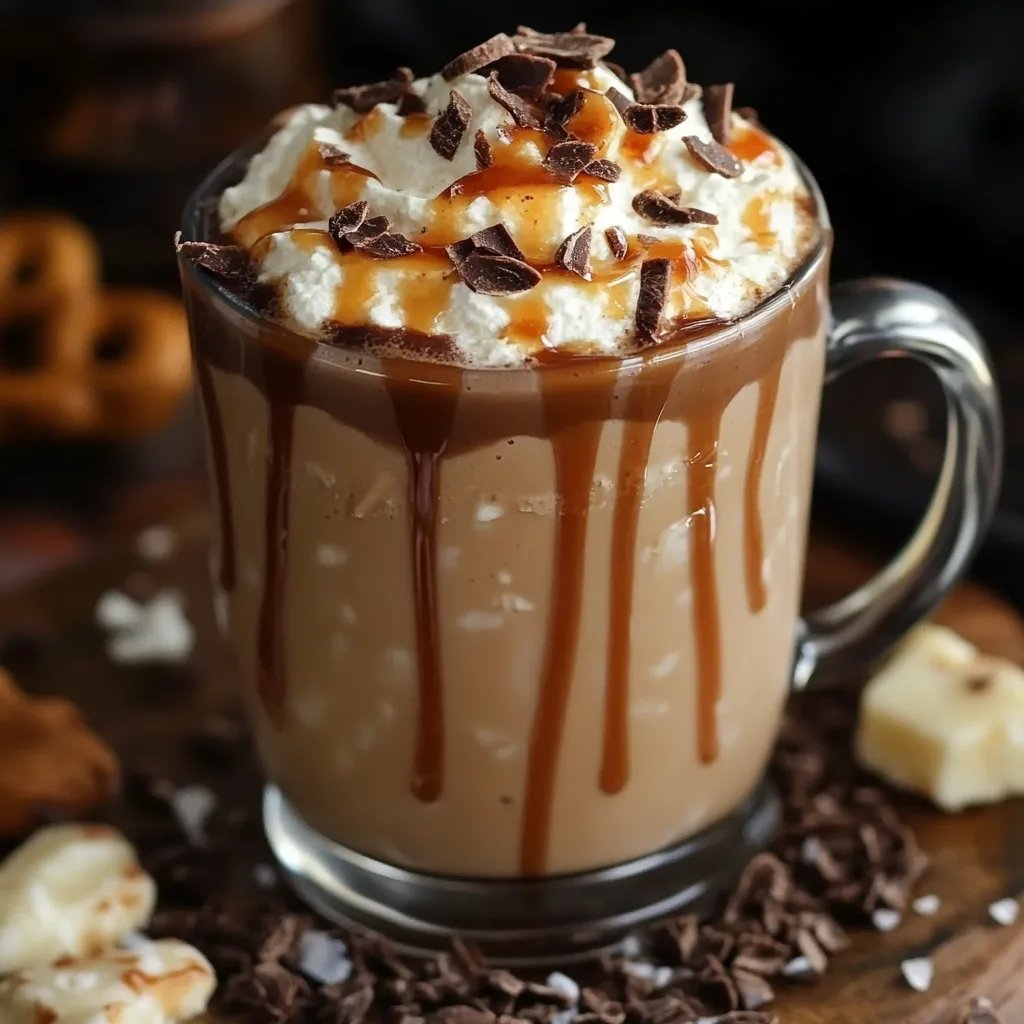 Salted Caramel Hot Chocolate