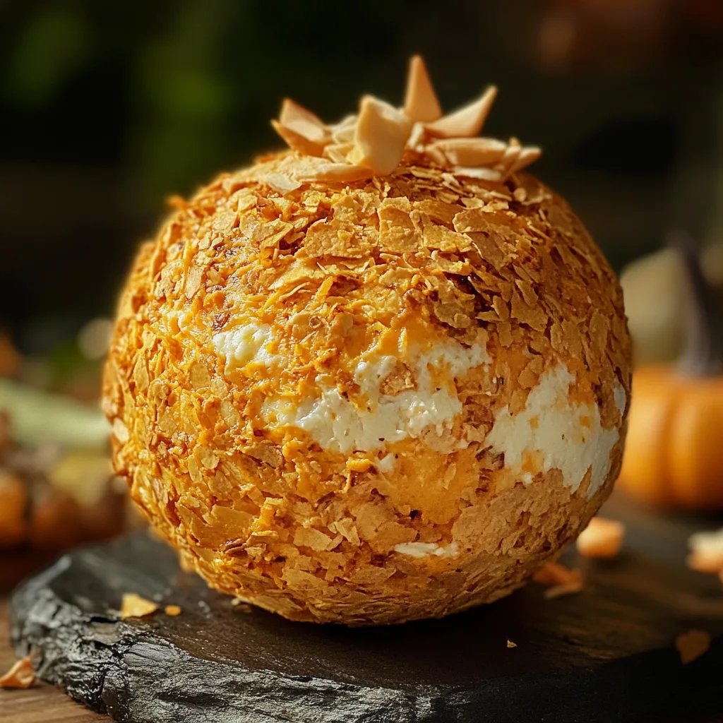 Showstopper Pumpkin Cheese Ball Recipe