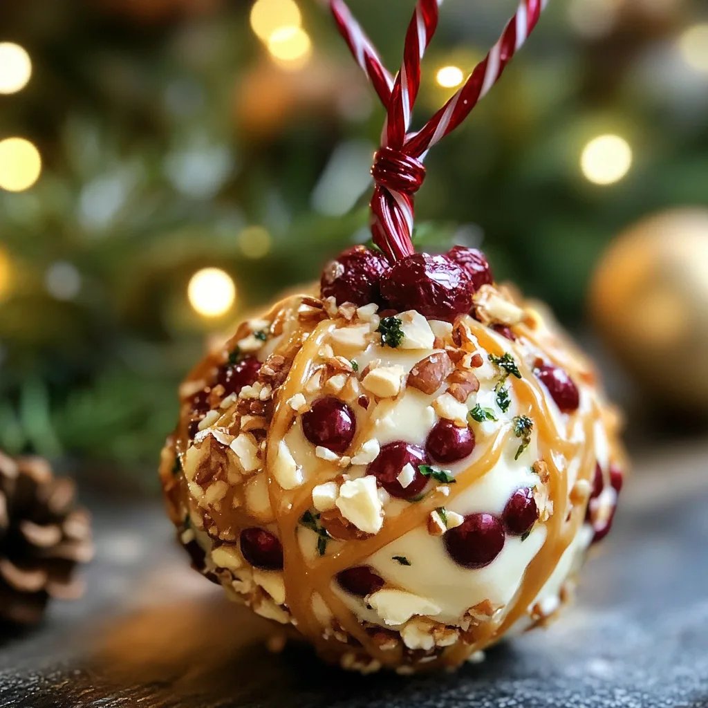 Ornament Cheeseball Recipe